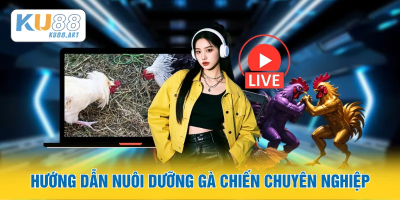Hướng dẫn nuôi dưỡng gà chiến chuyên nghiệp